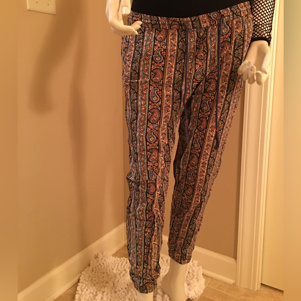 Mng Patterned Pants